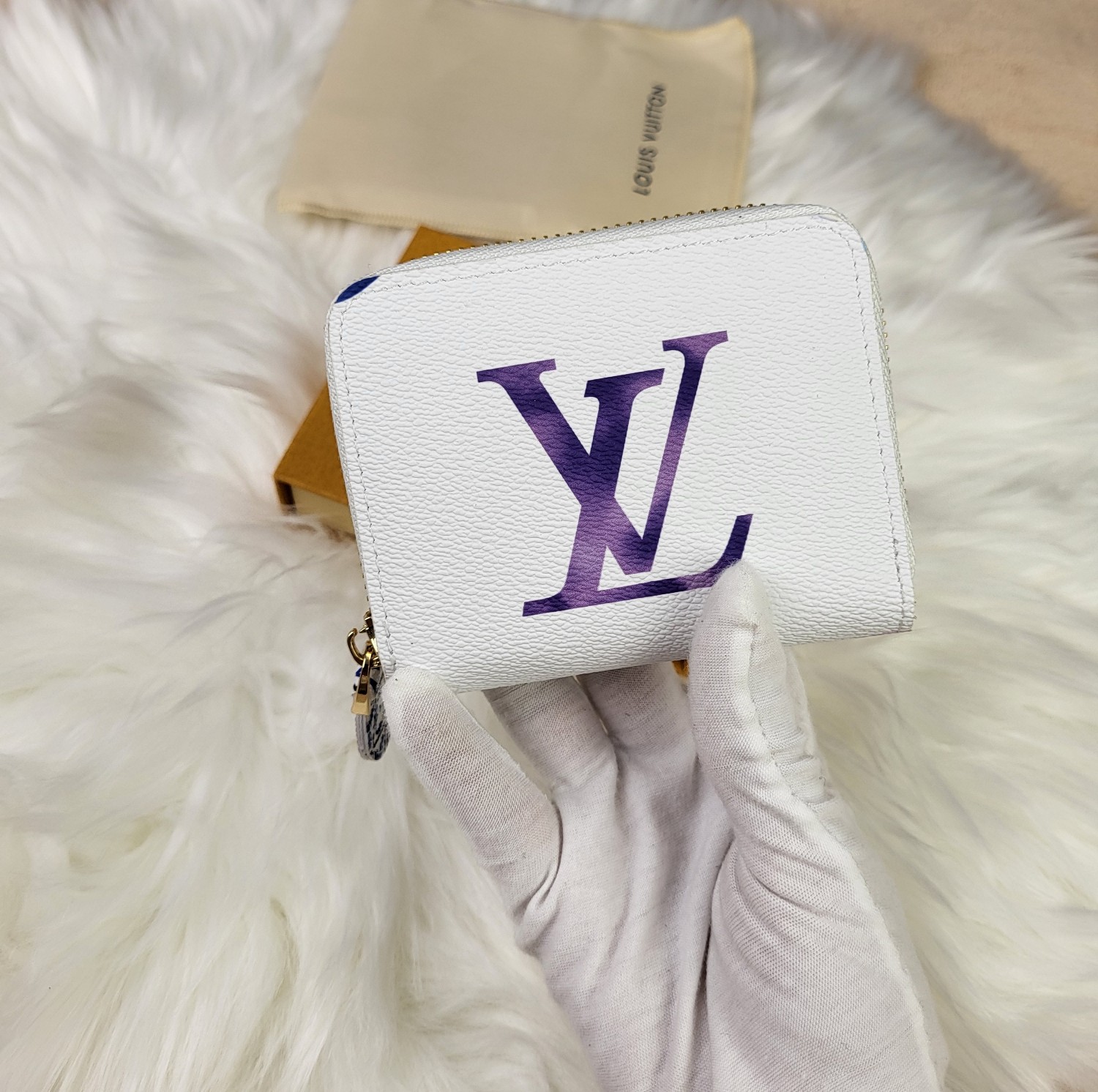 Monogram Canvas Purse - Interior Detail Monogram Canvas Purse Interior