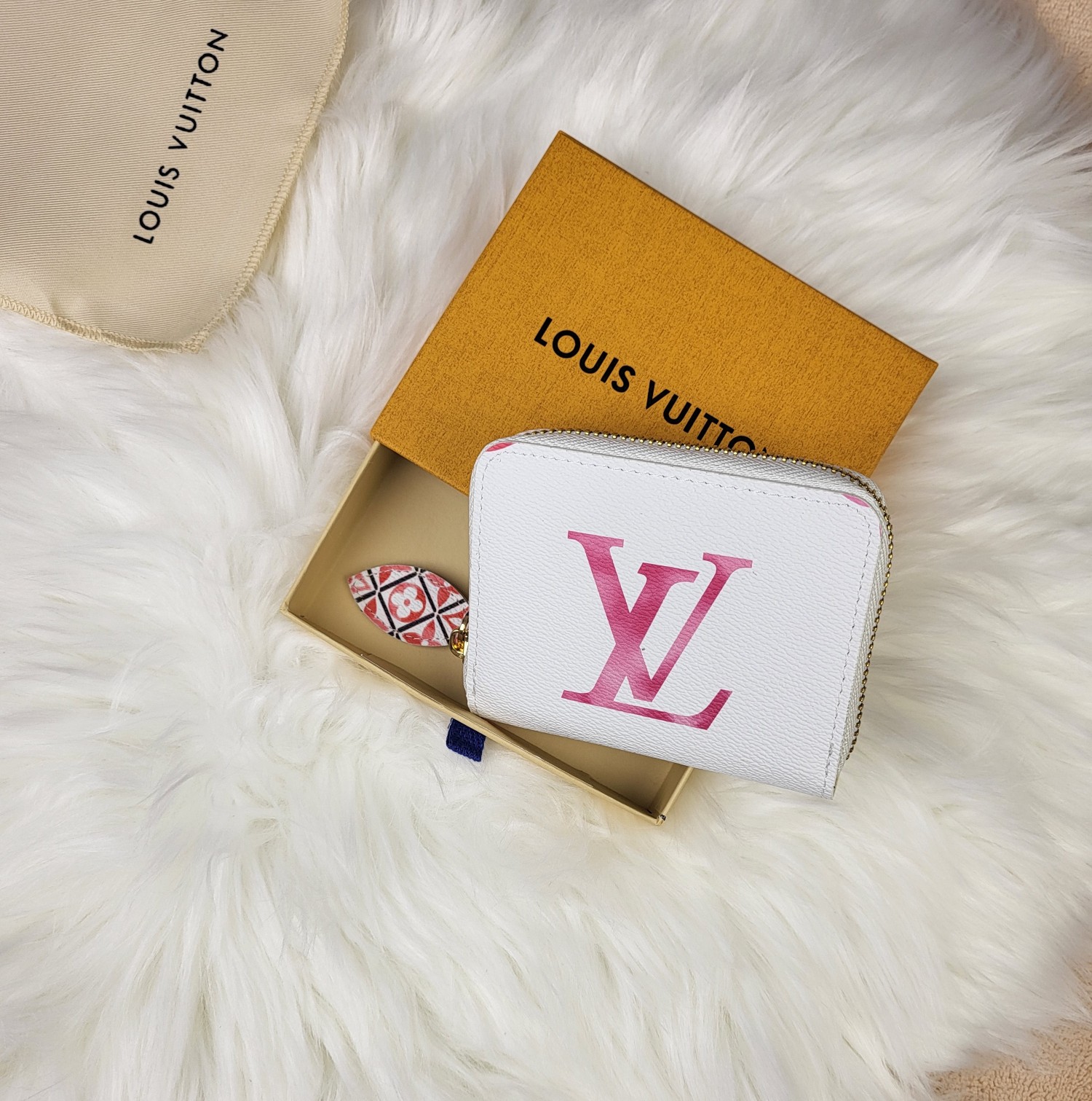 Resort Collection Zip Coin Purse - Front View