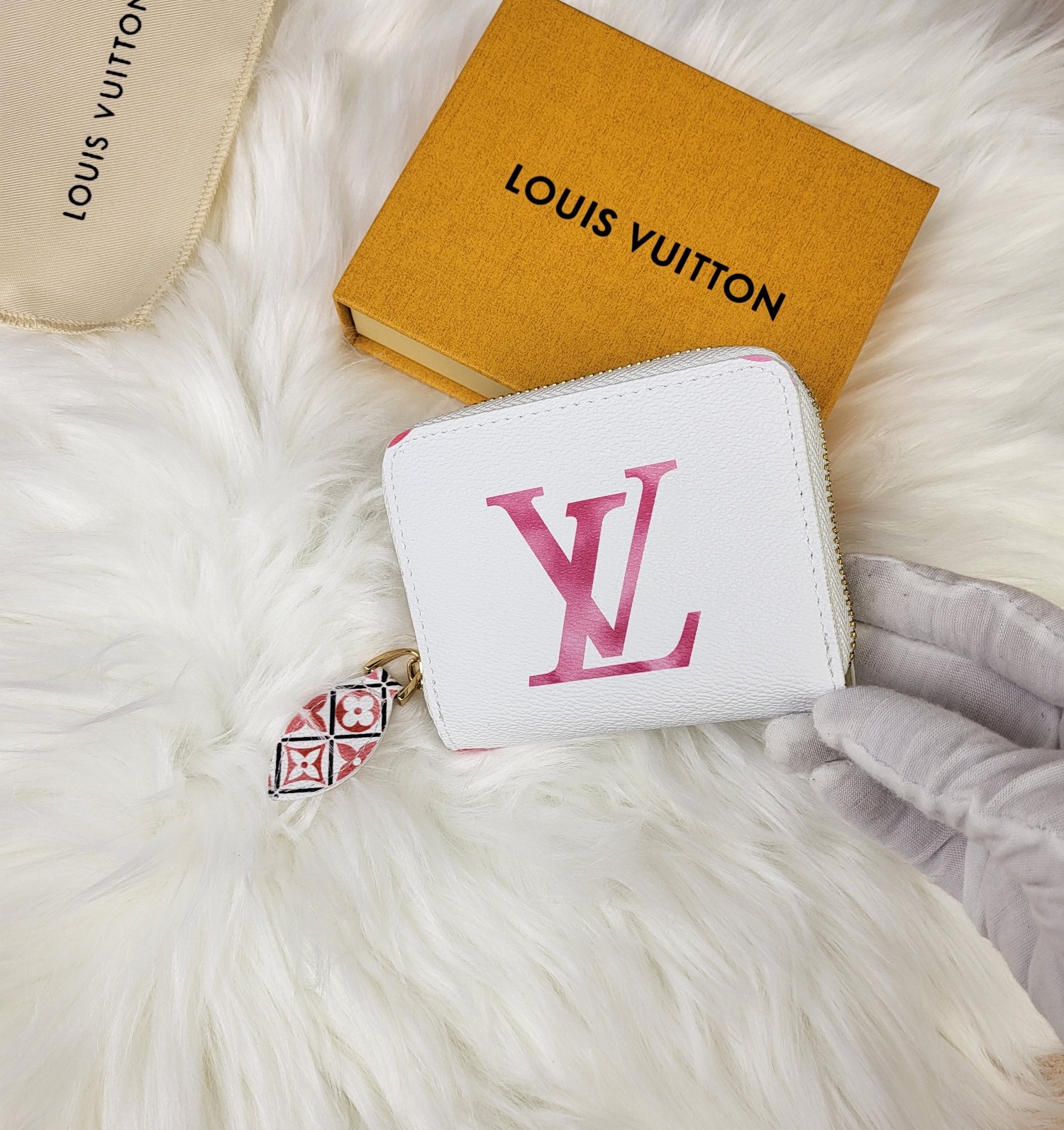 Resort Collection Zip Coin Purse - Side View