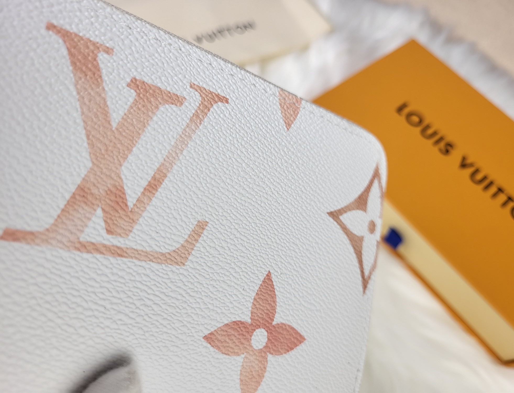 Close-up of zip closure