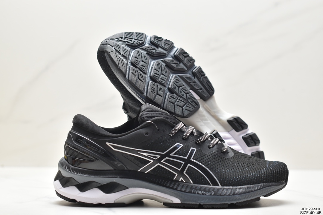 ASICS new GEL-KAYANO 27 LITE-SHOW carbon plate men's marathon running sports racing running shoes 1011B283-100