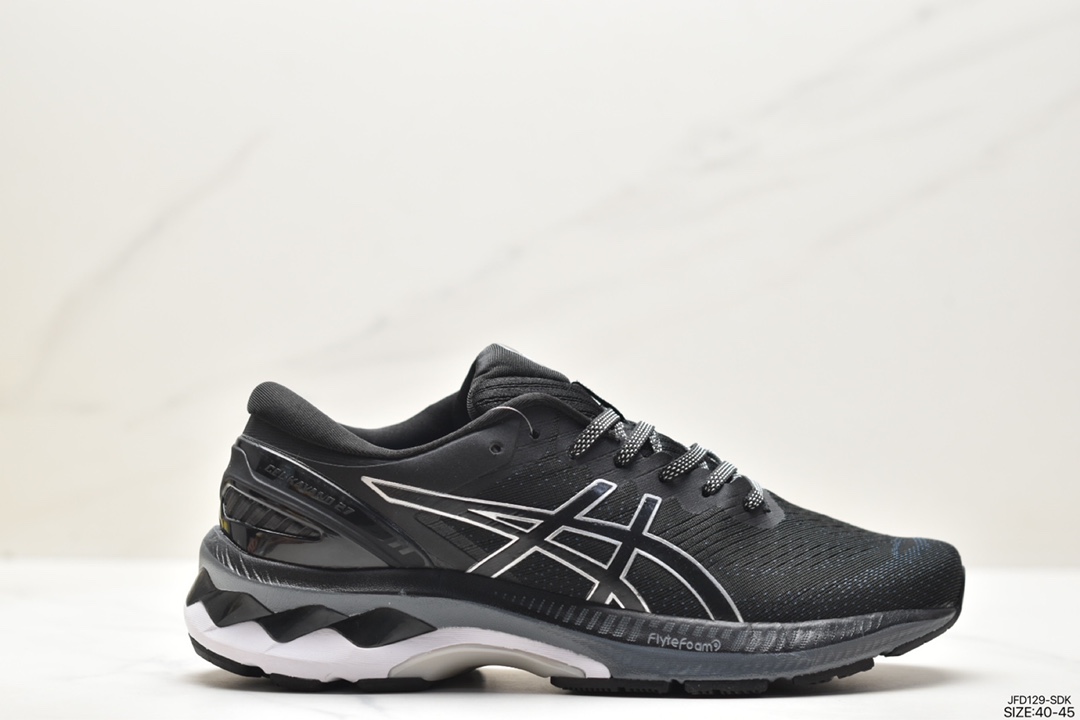 ASICS new GEL-KAYANO 27 LITE-SHOW carbon plate men's marathon running sports racing running shoes 1011B283-100