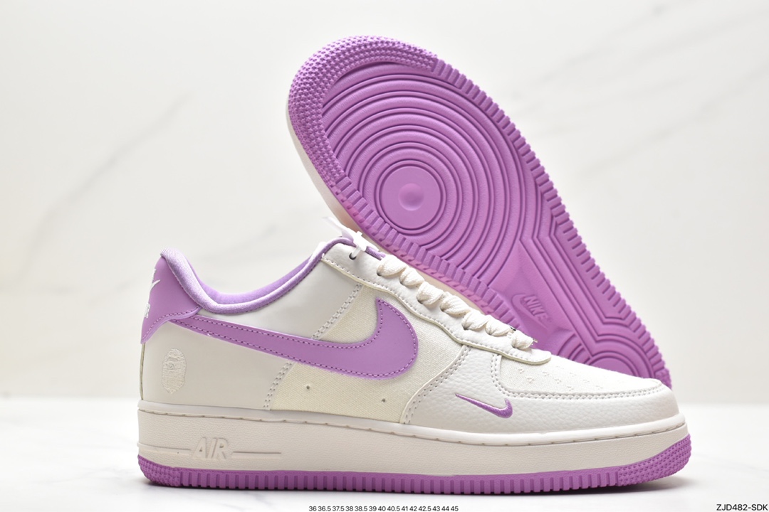 耐克Nike Air Force 1 Low 空军一号低帮百搭休闲运动板鞋 BS9055-751