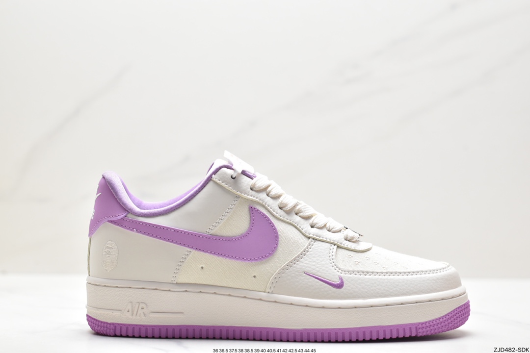 耐克Nike Air Force 1 Low 空军一号低帮百搭休闲运动板鞋 BS9055-751