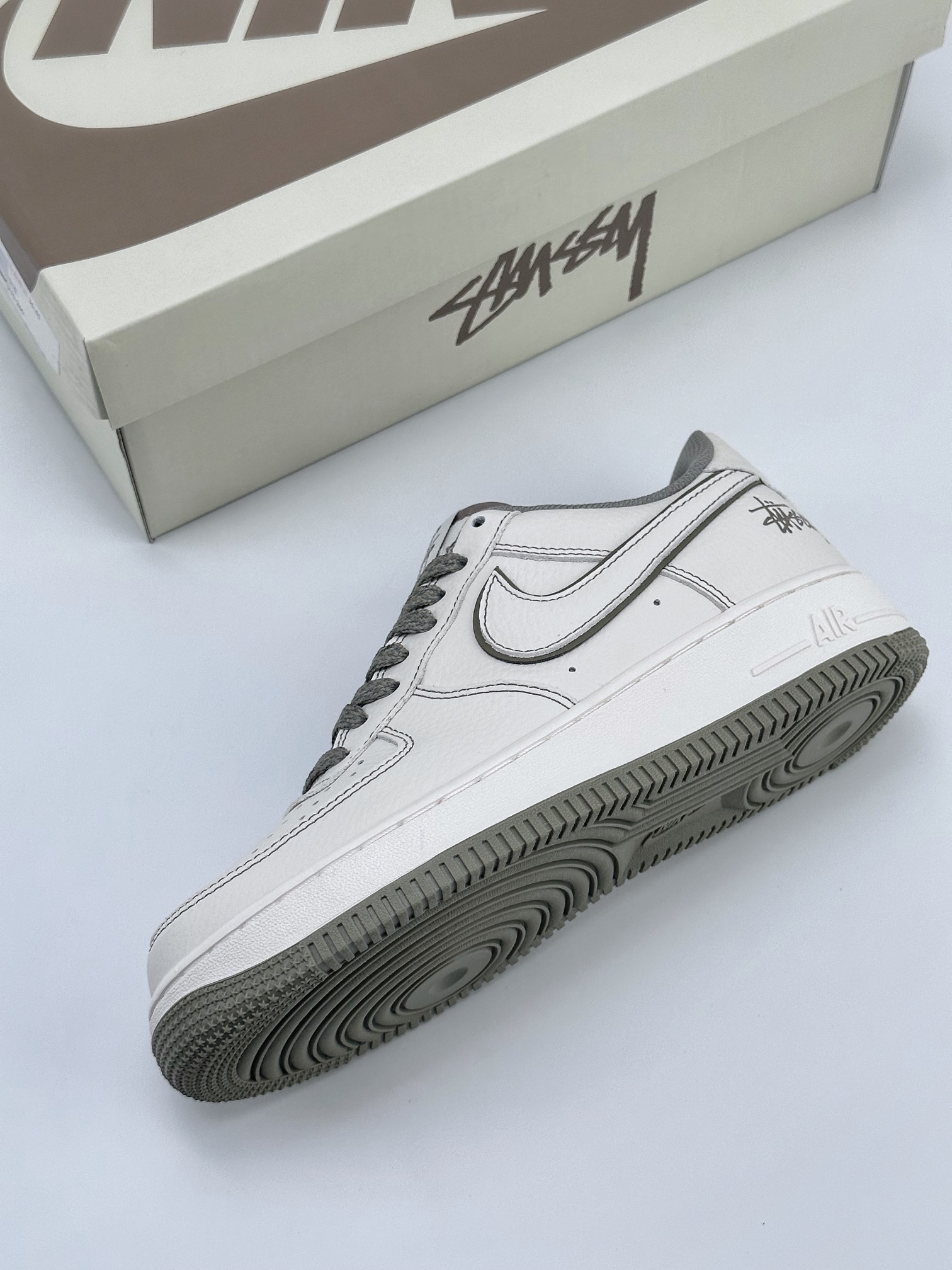 Nike Air Force 1 Low 07 Stussy Joint Space Grey UN1635-777