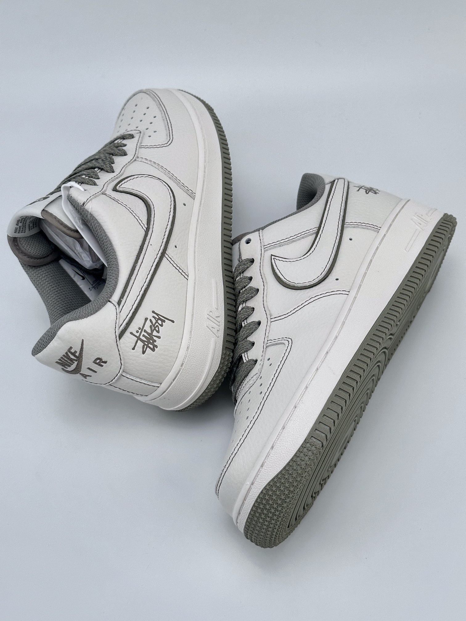 Nike Air Force 1 Low 07 Stussy Joint Space Grey UN1635-777