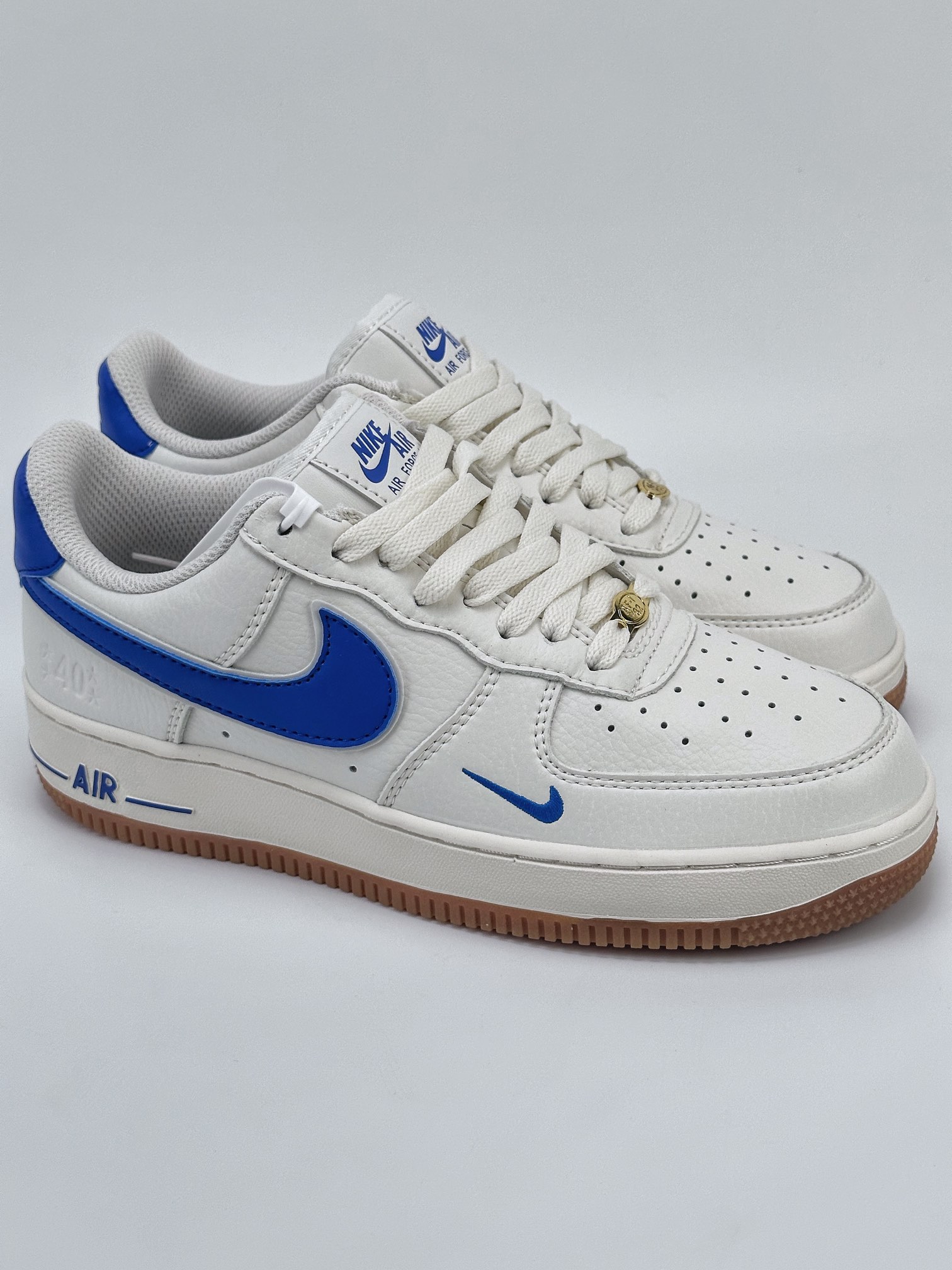 Nike Air Force 1 Low 07 40周年生胶白宝蓝 WA0531-302