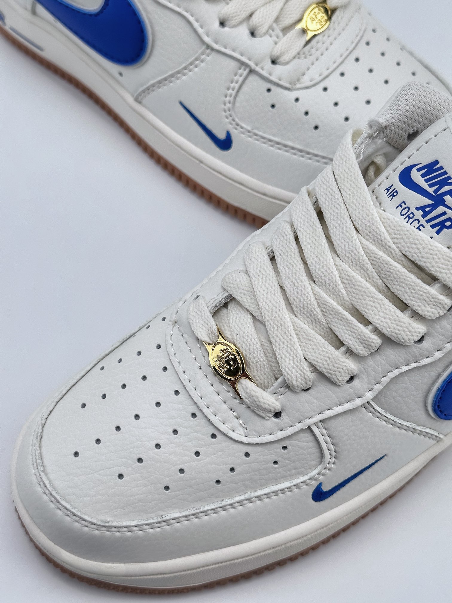 Nike Air Force 1 Low 07 40周年生胶白宝蓝 WA0531-302