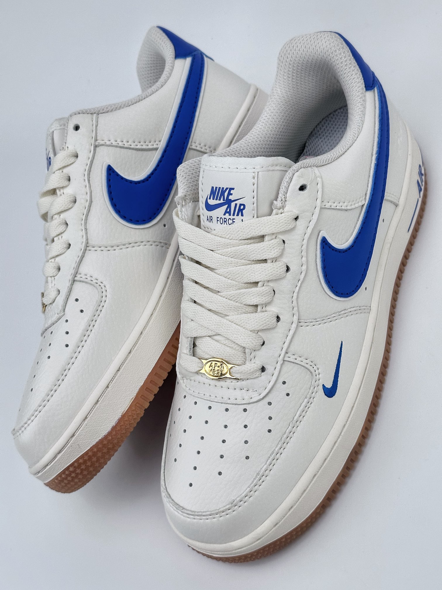 Nike Air Force 1 Low 07 40周年生胶白宝蓝 WA0531-302
