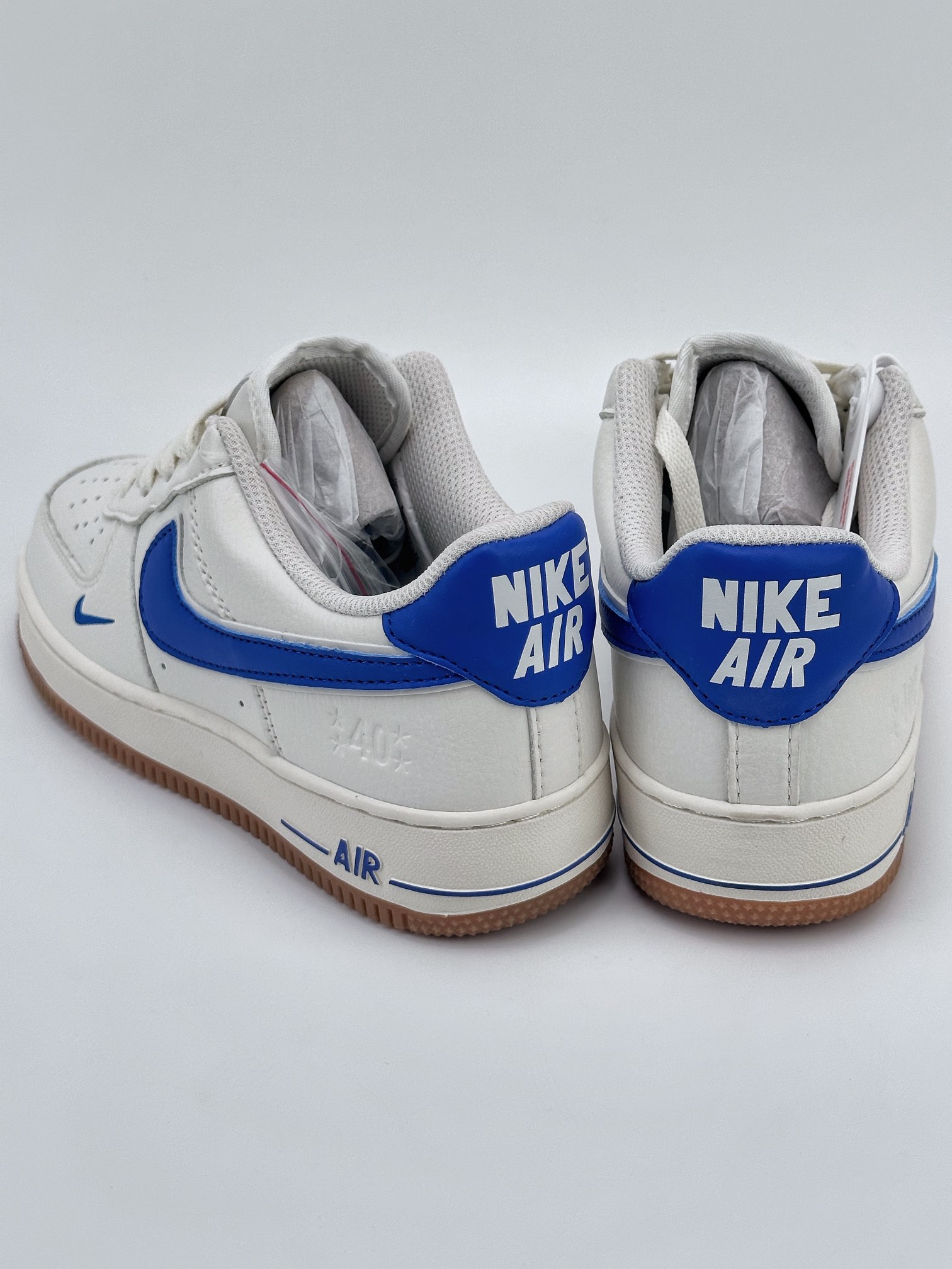 Nike Air Force 1 Low 07 40周年生胶白宝蓝 WA0531-302