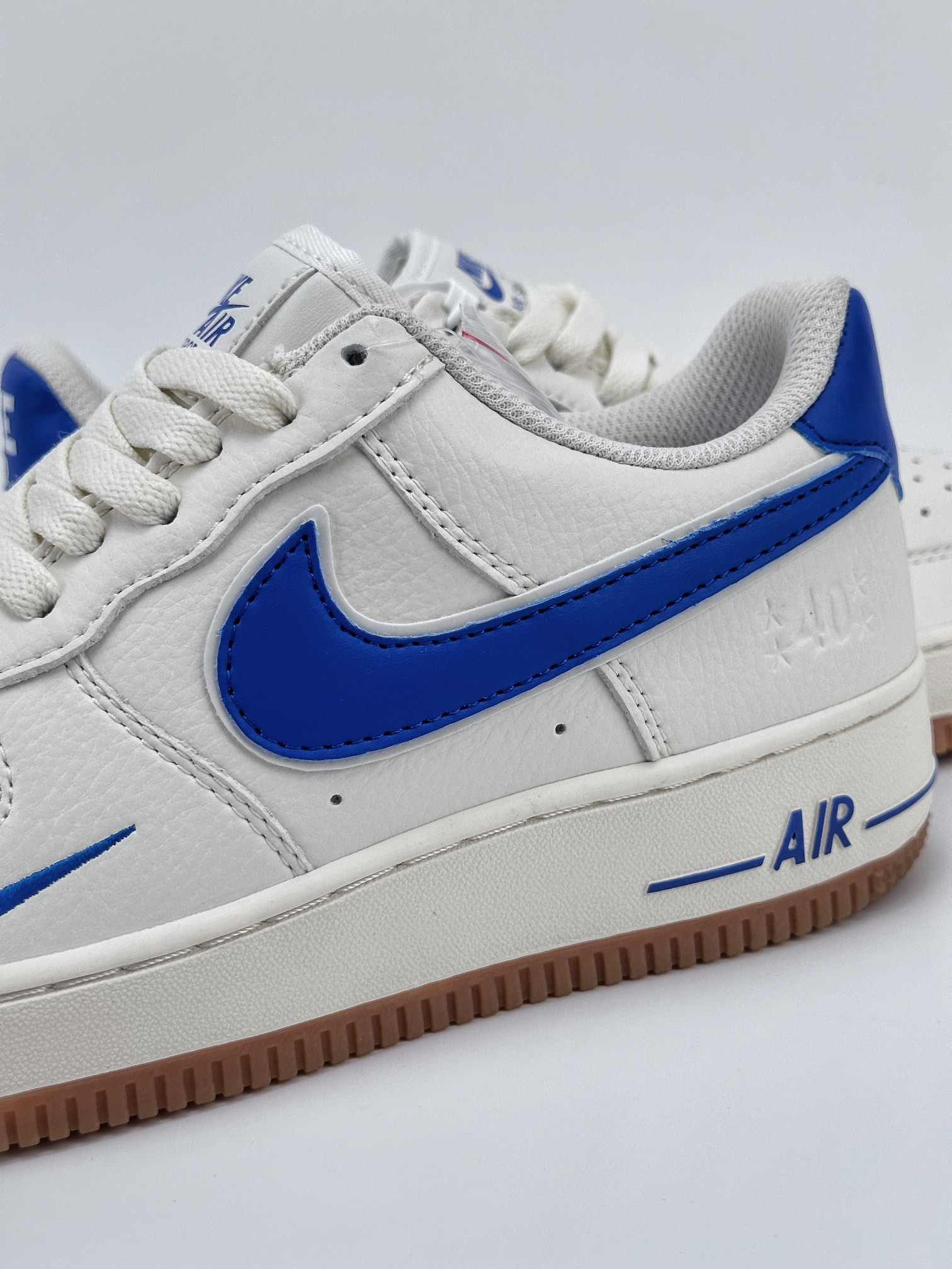 Nike Air Force 1 Low 07 40周年生胶白宝蓝 WA0531-302