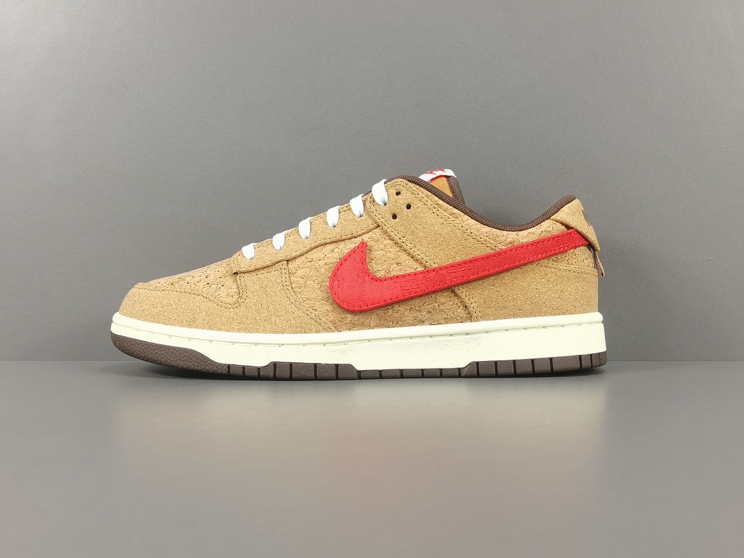 Dunk软木塞鞋码40-47.5带半码纯原版出品-CLOTxNKDunkLowSPCNGCEL“Cork