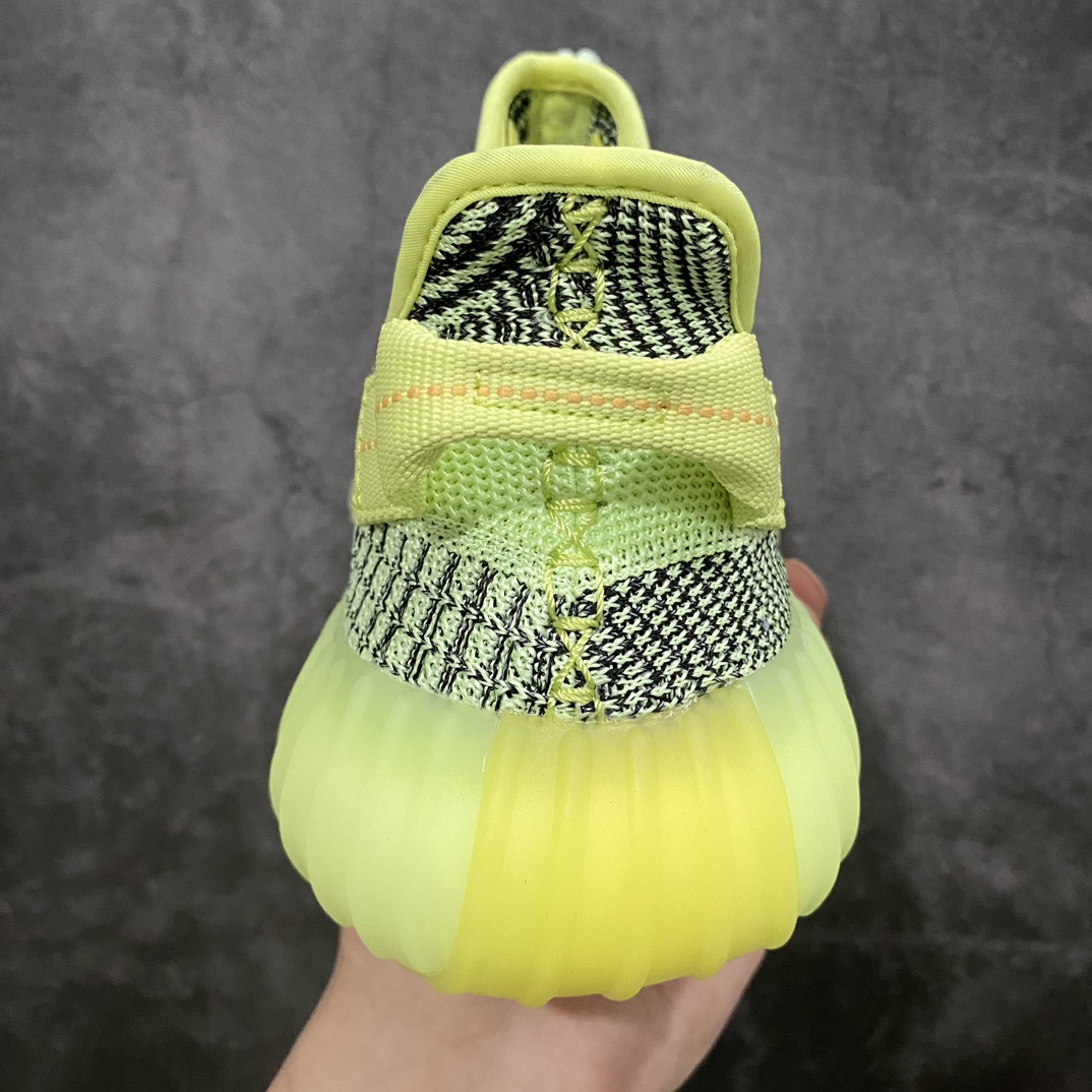 纯原Yeezy350V2夜光绿满天星