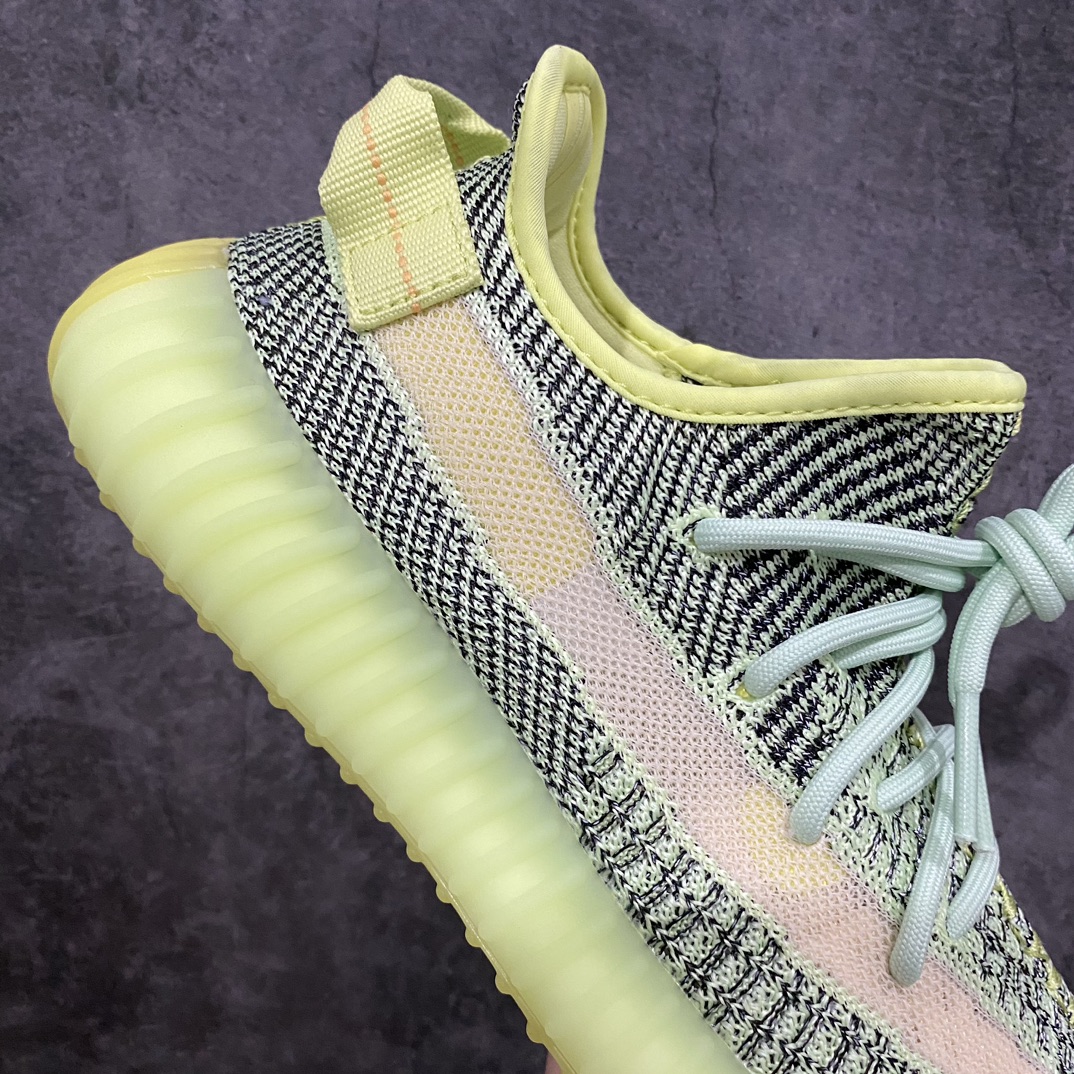 纯原Yeezy350V2夜光绿满天星