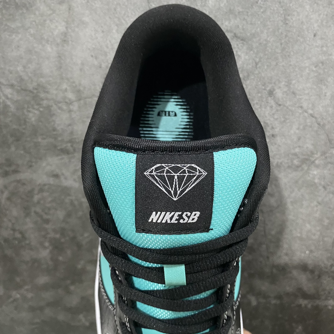 【Top版本】Diamond Supply Co. X Nike SB Dunk Low Pro ” Tiffany ” 美国西海岸潮牌联名款 芙尼蓝 钻石 304292-402