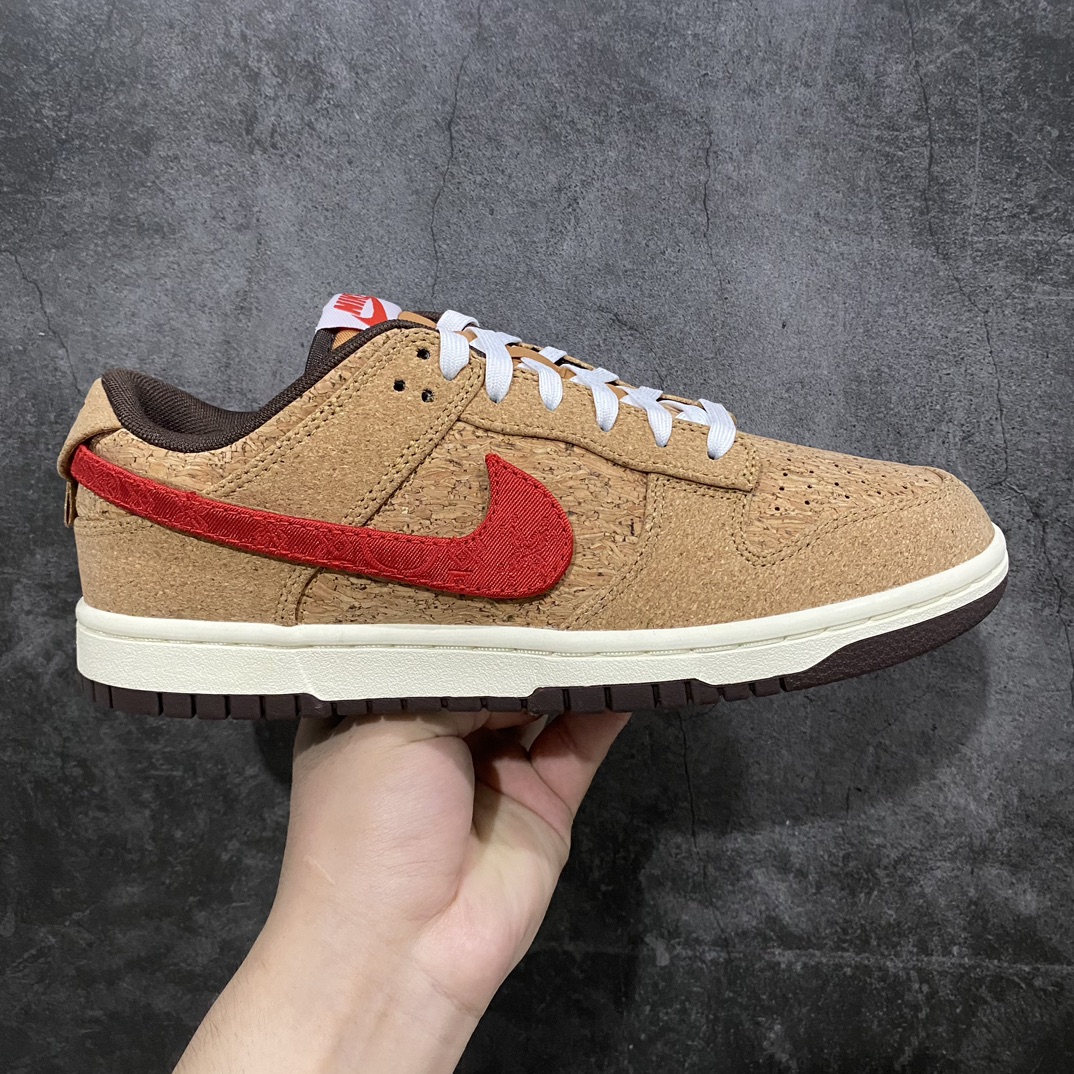 【M版纯原】CLOT x NIKE Dunk Low SP CN Gcel“Cork”20周年 FN0317-121