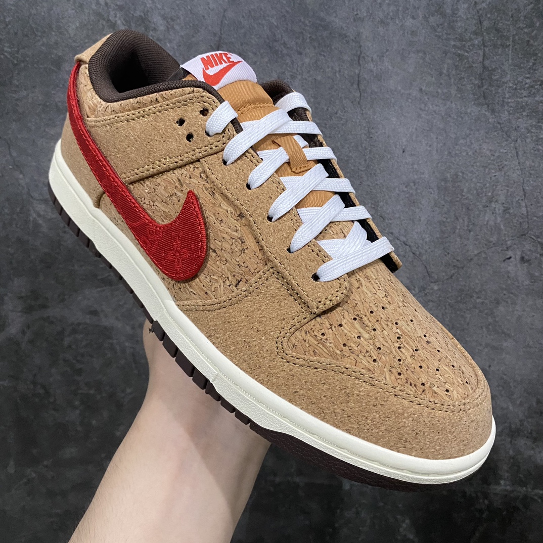 【M版纯原】CLOT x NIKE Dunk Low SP CN Gcel“Cork”20周年 FN0317-121