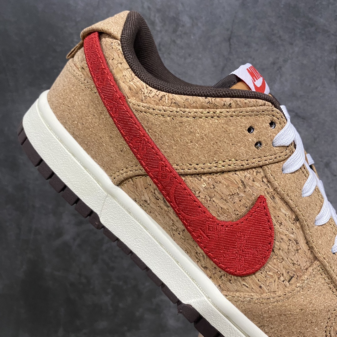 【M版纯原】CLOT x NIKE Dunk Low SP CN Gcel“Cork”20周年 FN0317-121