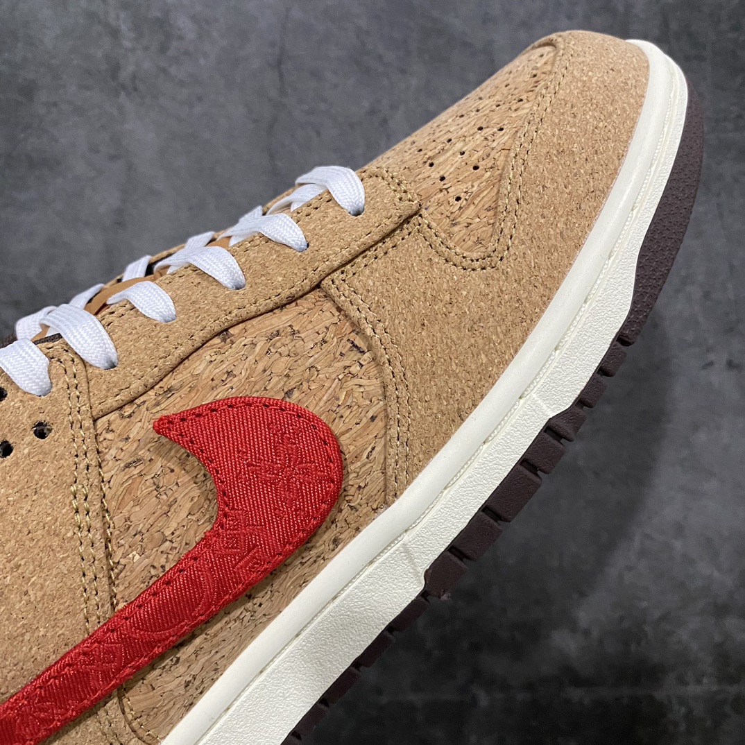 【M版纯原】CLOT x NIKE Dunk Low SP CN Gcel“Cork”20周年 FN0317-121