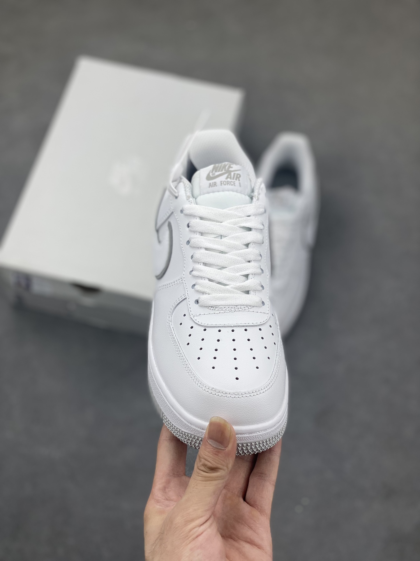 Nike Wmns Air Force 1 '07 White/Noble Red Leather Casual Sneakers 3 i1691099455 8705 1