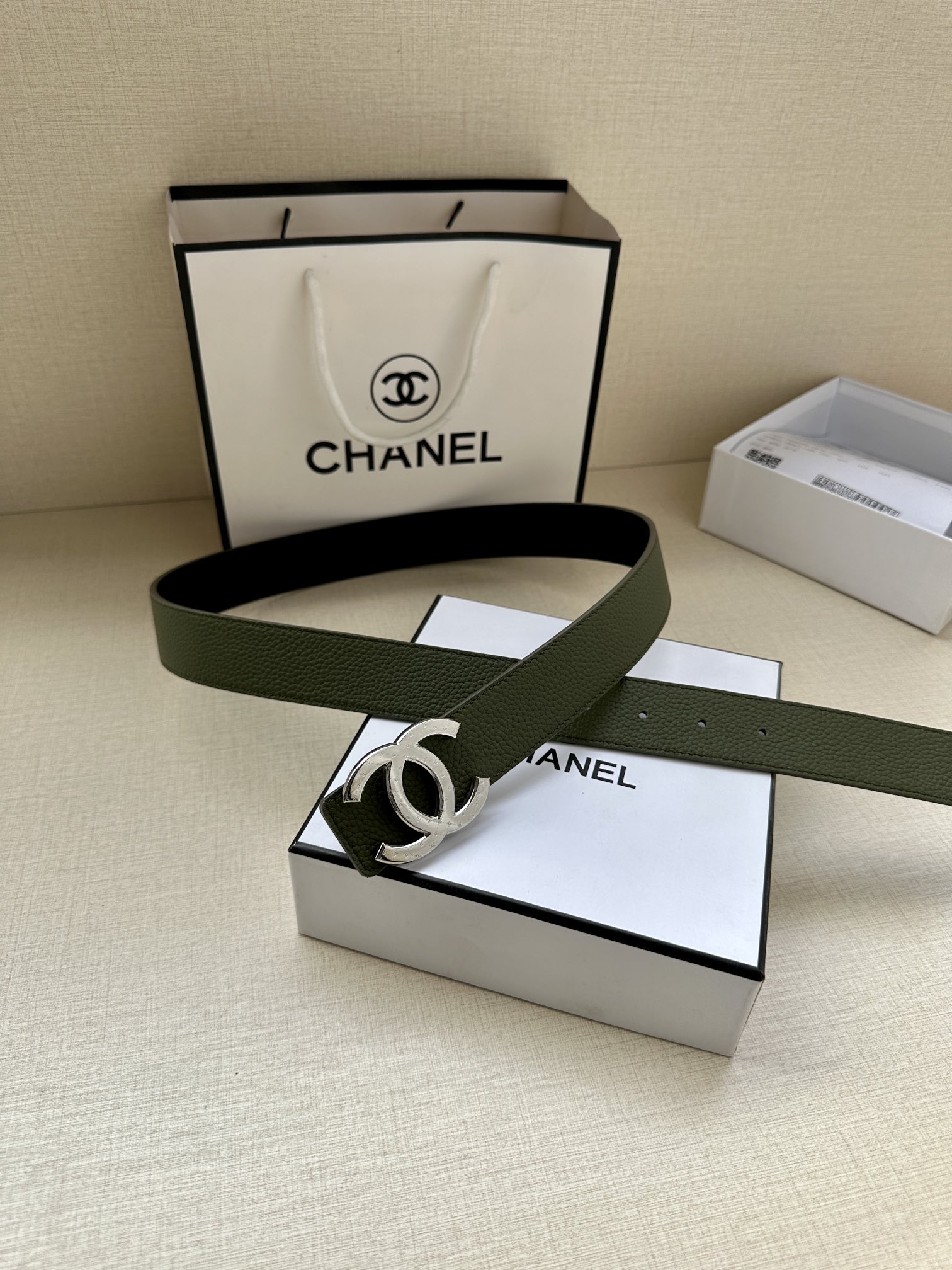 CHANEL香奈儿专柜专柜同款皮带正