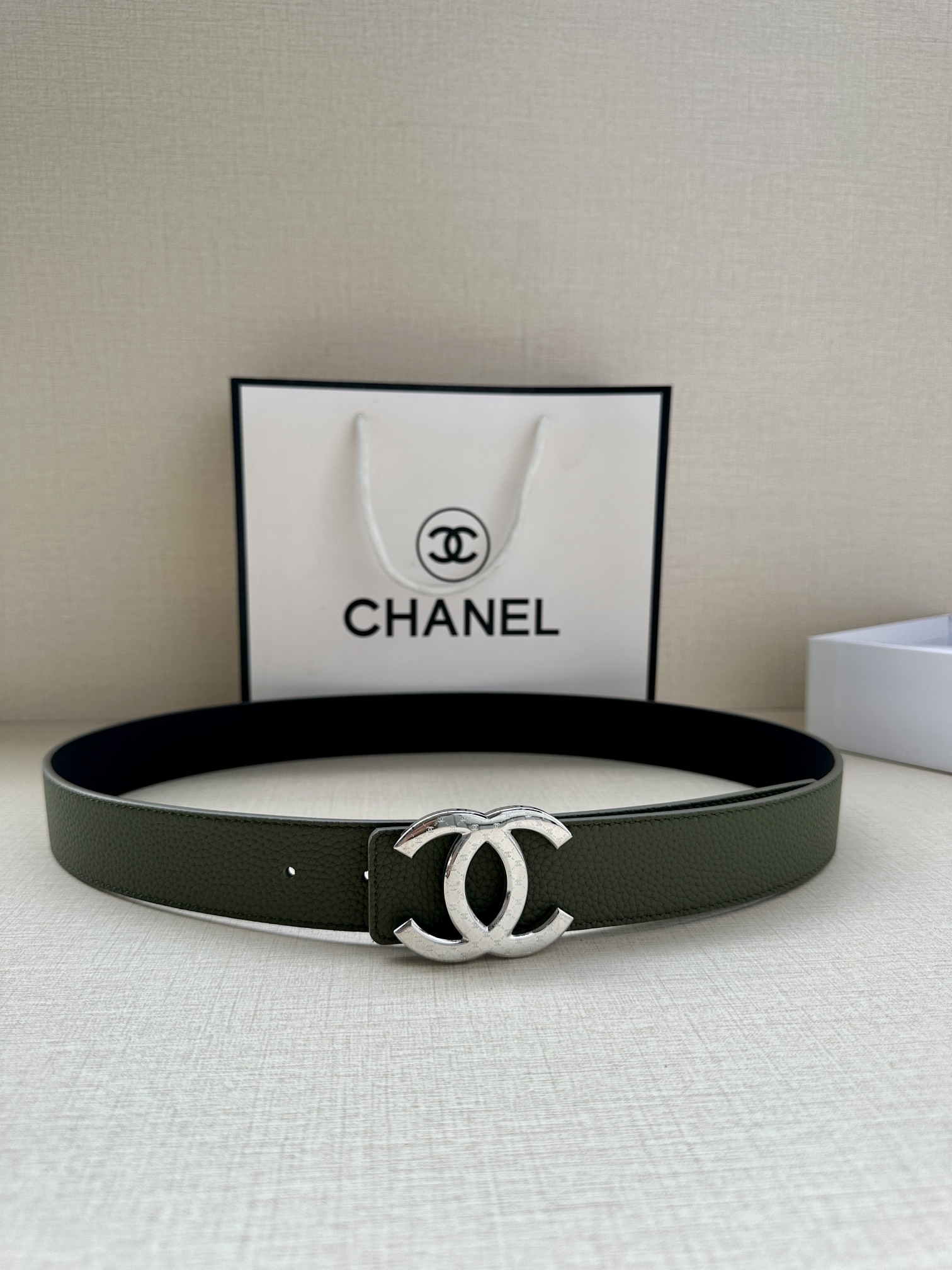 CHANEL香奈儿专柜专柜同款皮带正