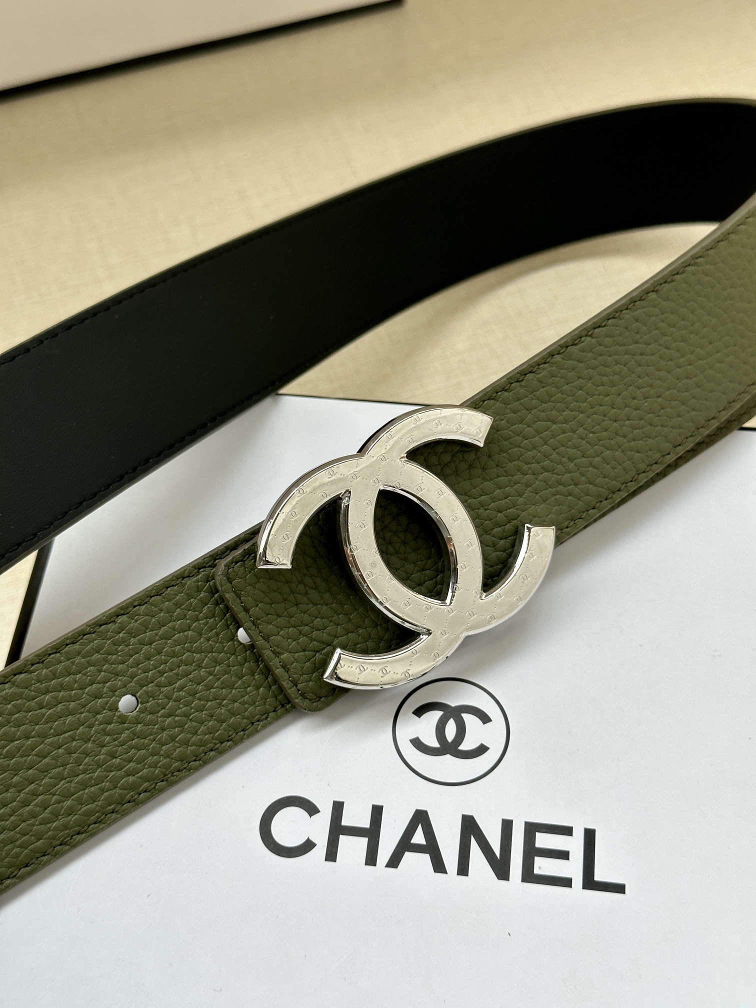 CHANEL香奈儿专柜专柜同款皮带正