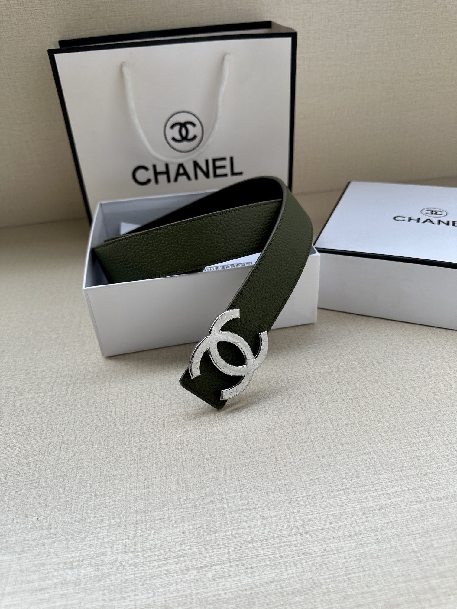 CHANEL香奈儿专柜专柜同款皮带正
