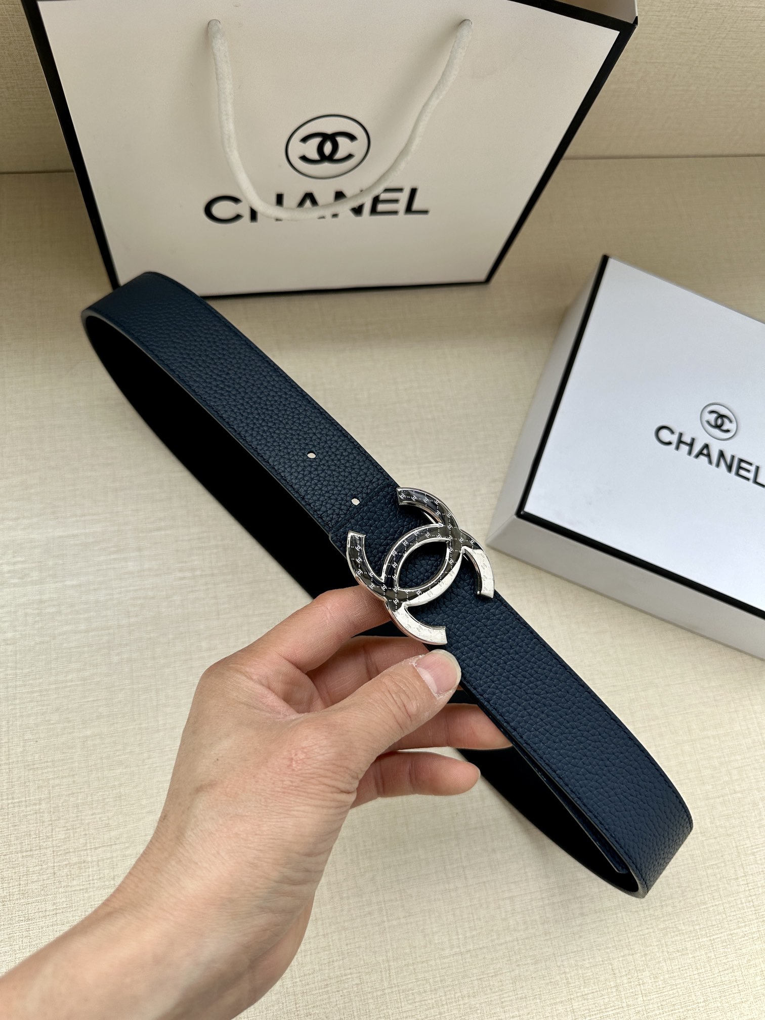 CHANEL香奈儿专柜专柜同款皮带正