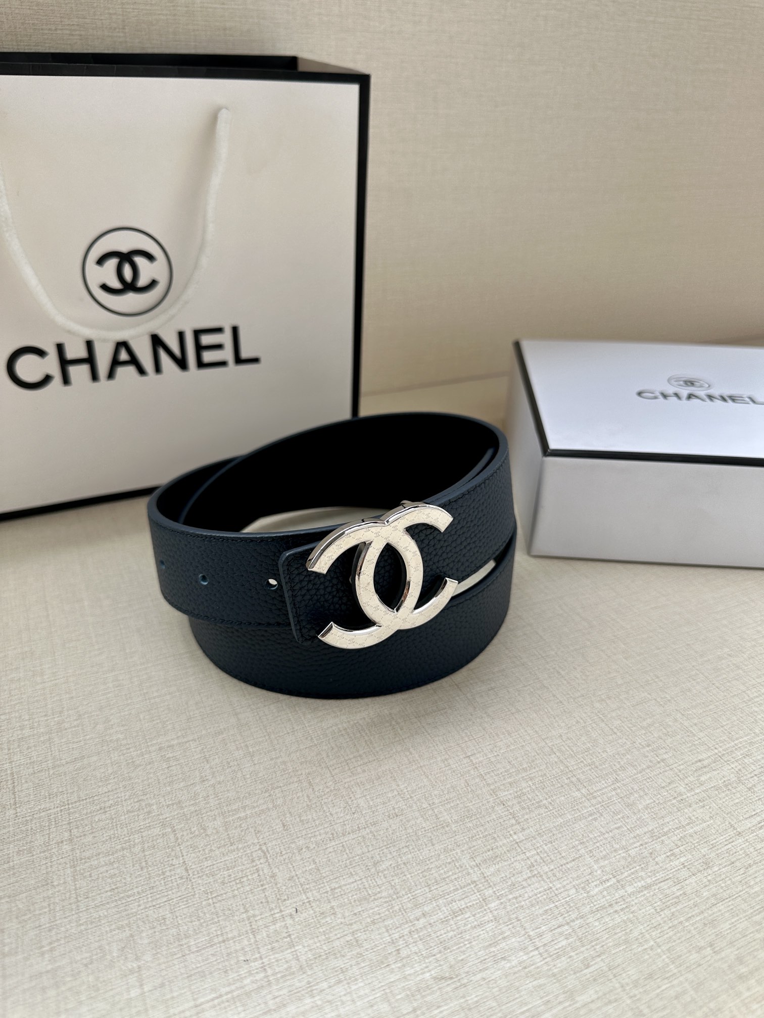 CHANEL香奈儿专柜专柜同款皮带正