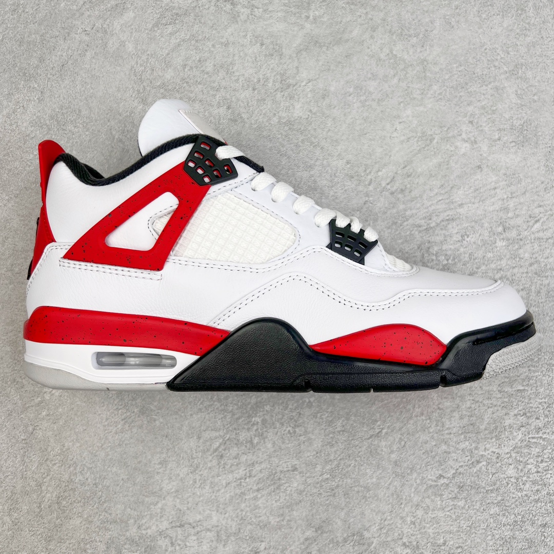 ＃OG纯原特价 Air Jordan AJ4 Retro 白黑红 红水泥 DH6927-161 耗时多个月巨作 重金购买原楦原纸板 确保原汁原味 完美呈现四代版型 原厂织唛标 市面唯一采用原装皮料 正确网格工艺 全方位一致匹配官方细节 尺码：36 36.5 37.5 38 38.5 39 40 40.5 41 42 42.5 43 44 44.5 45 46 47.5-选品中心