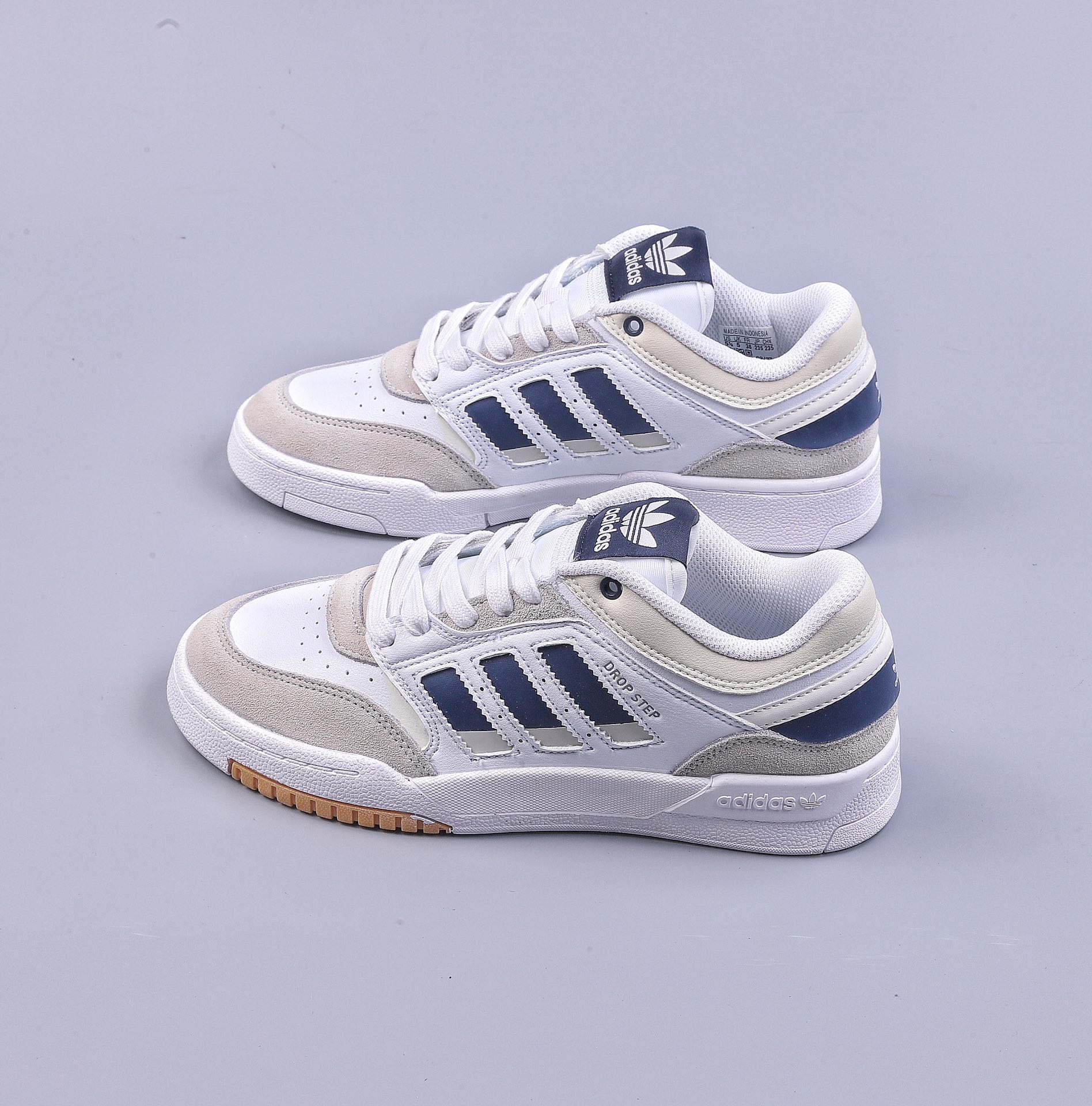 180 YH adidas Originals DROP STEP LOW系列学院风  HQ7133