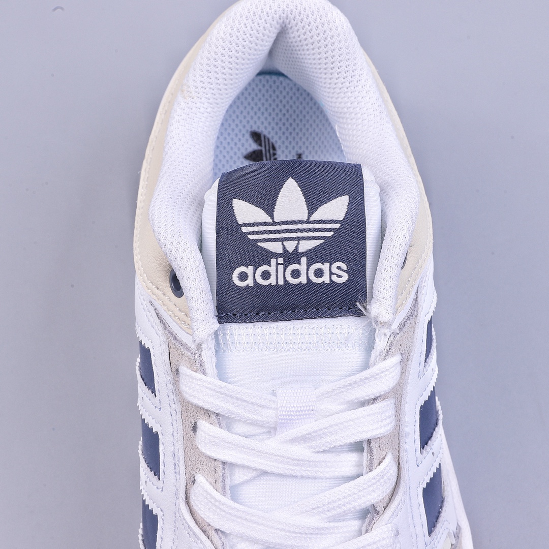 180 YH adidas Originals DROP STEP LOW系列学院风  HQ7133