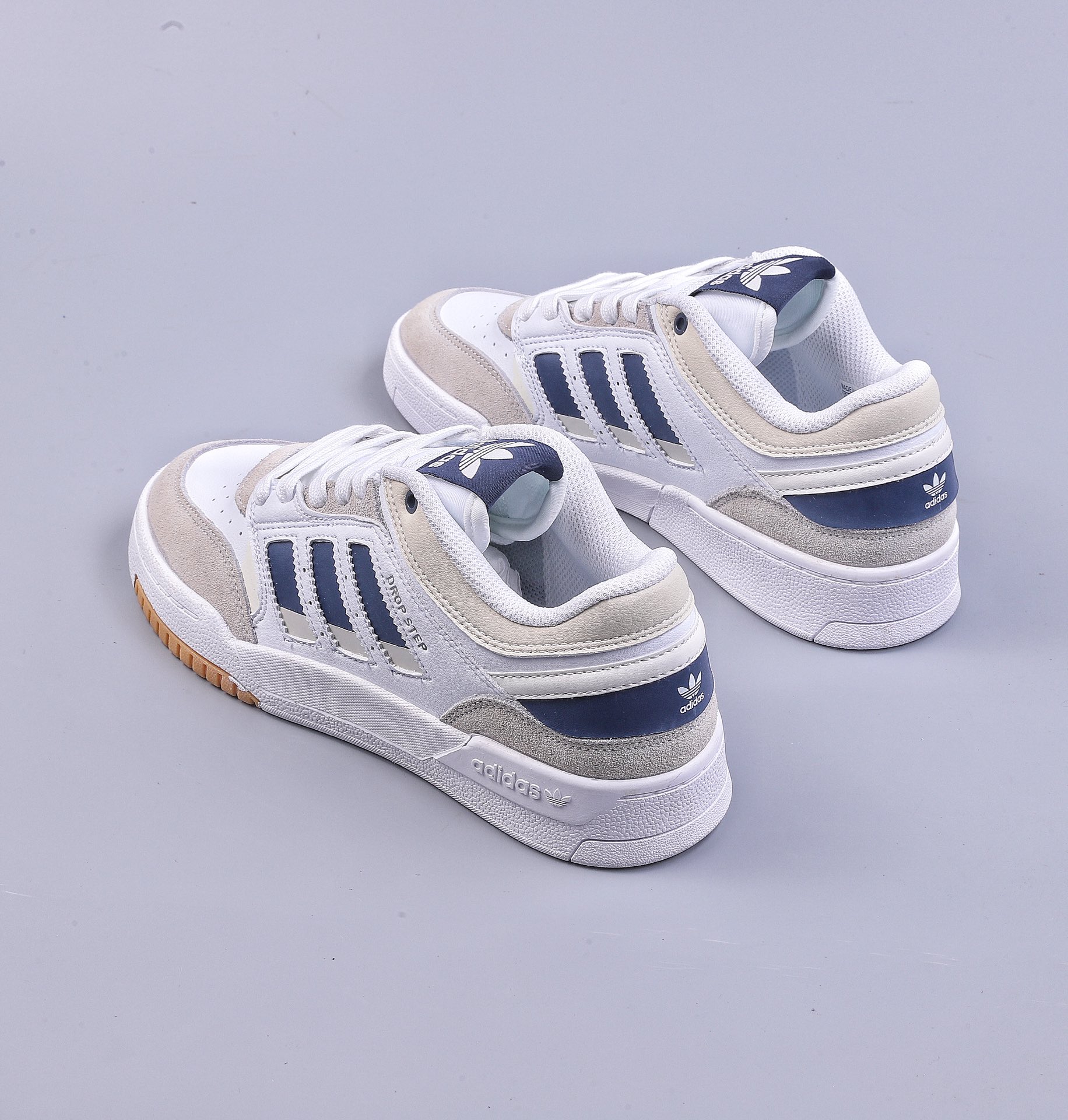 180 YH adidas Originals DROP STEP LOW系列学院风  HQ7133