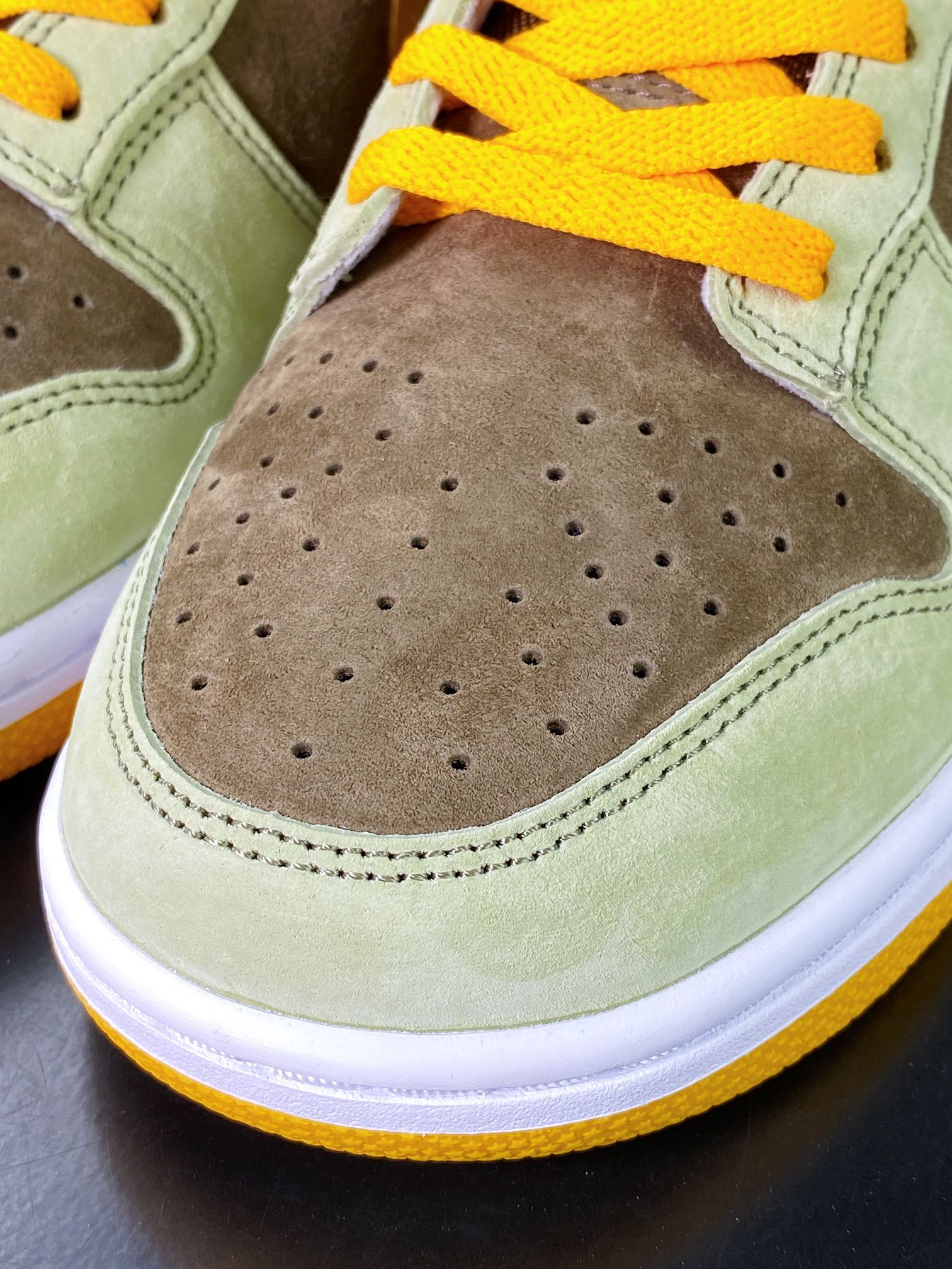 SB Dunk Low SE ”Dusty Olive” dunk series low-top casual sports skateboard shoes ”green brown orange olive” DH5360-300