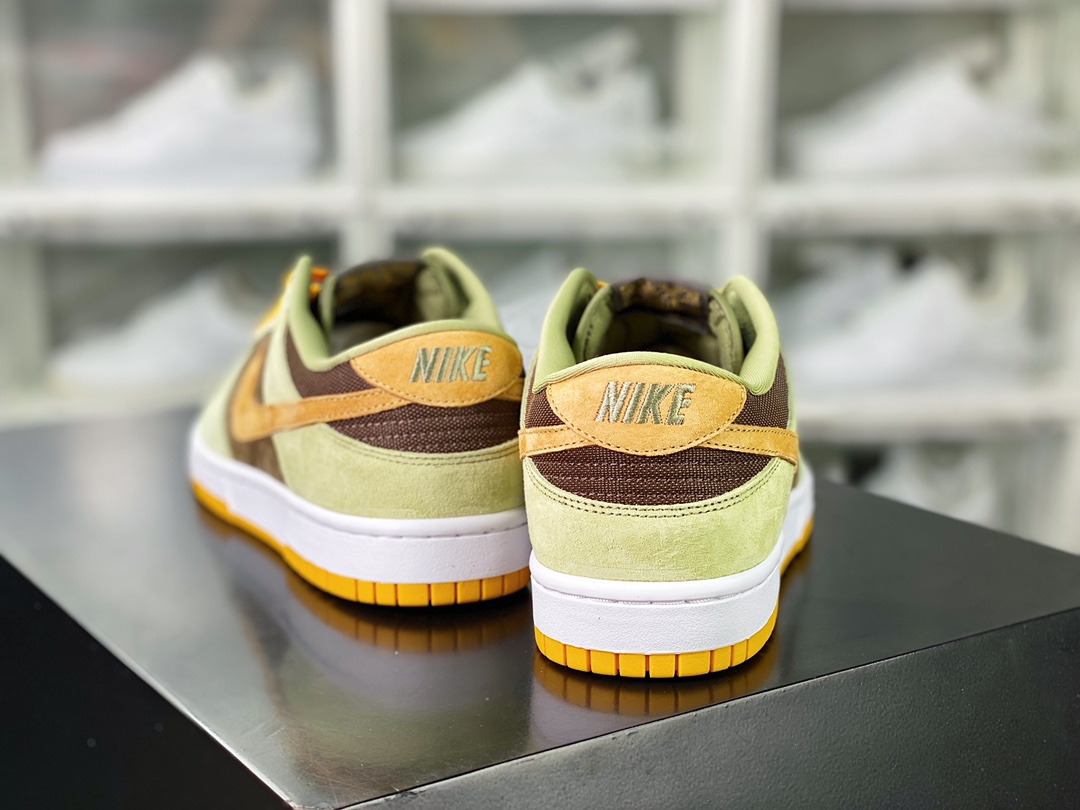 SB Dunk Low SE ”Dusty Olive” dunk series low-top casual sports skateboard shoes ”green brown orange olive” DH5360-300