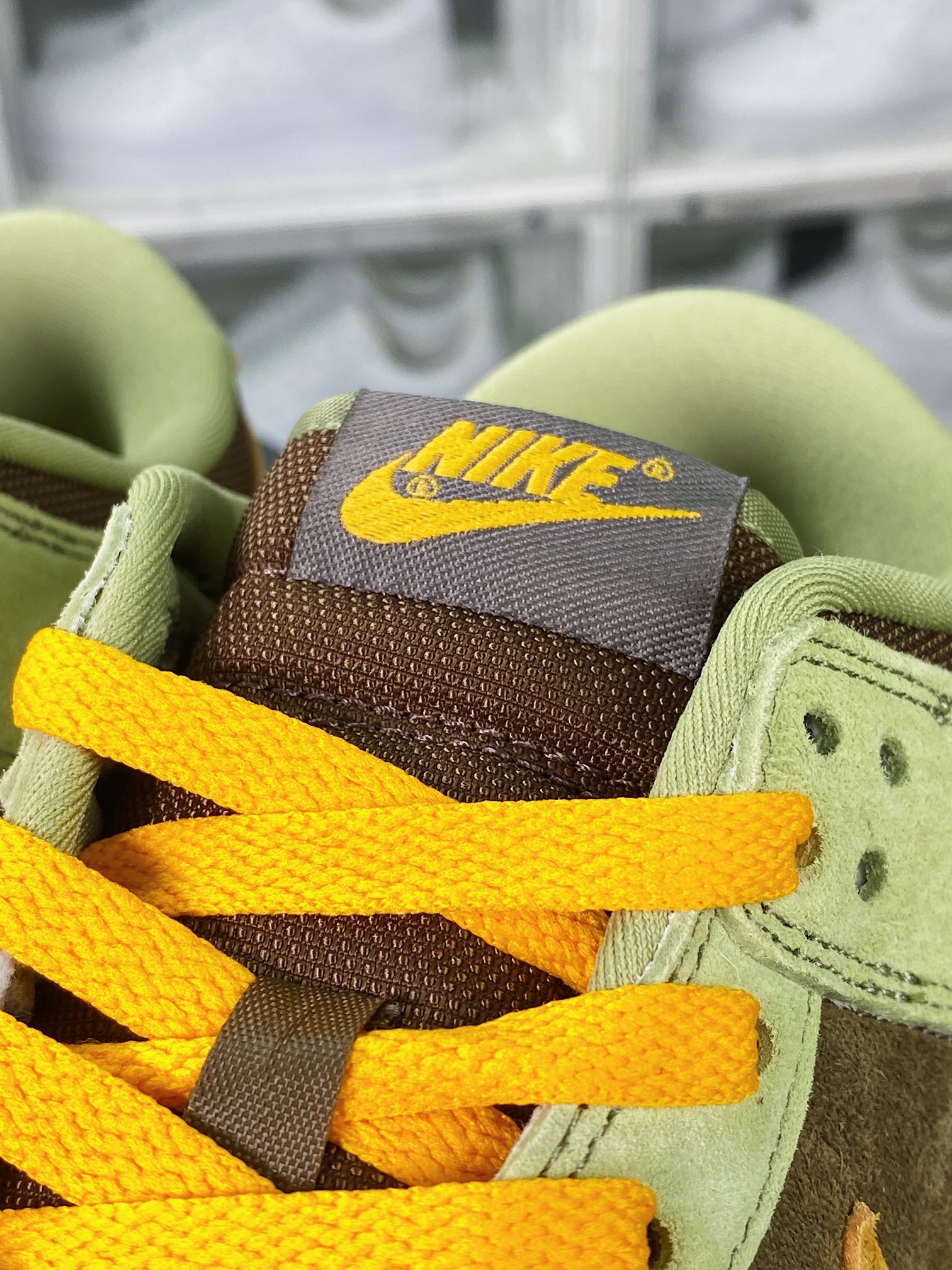 SB Dunk Low SE ”Dusty Olive” dunk series low-top casual sports skateboard shoes ”green brown orange olive” DH5360-300