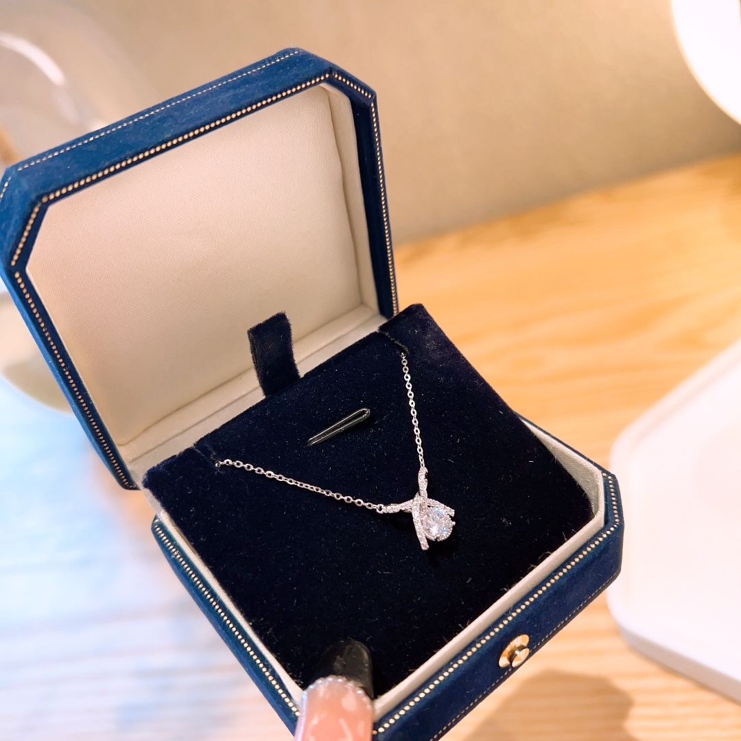 S925 Sterlingsilber Kette Romantisch Vatertag Silber