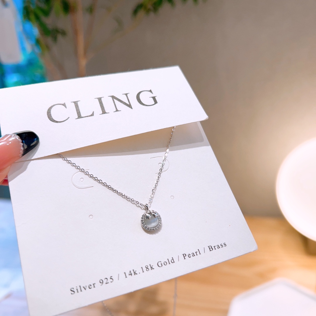 Massivsilber Kette Mode Geständnis Silber