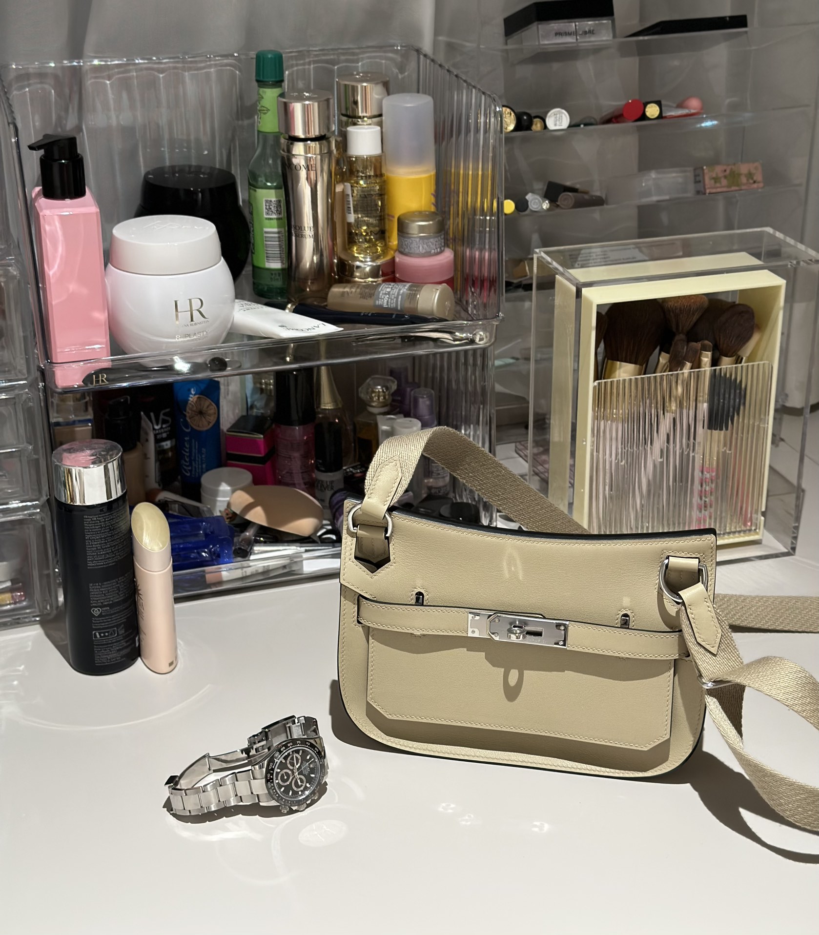 Elegant Mini Jypsiere Inspired Crossbody Bag - Handmade Swift Leather 1 i1691137204 9140 0