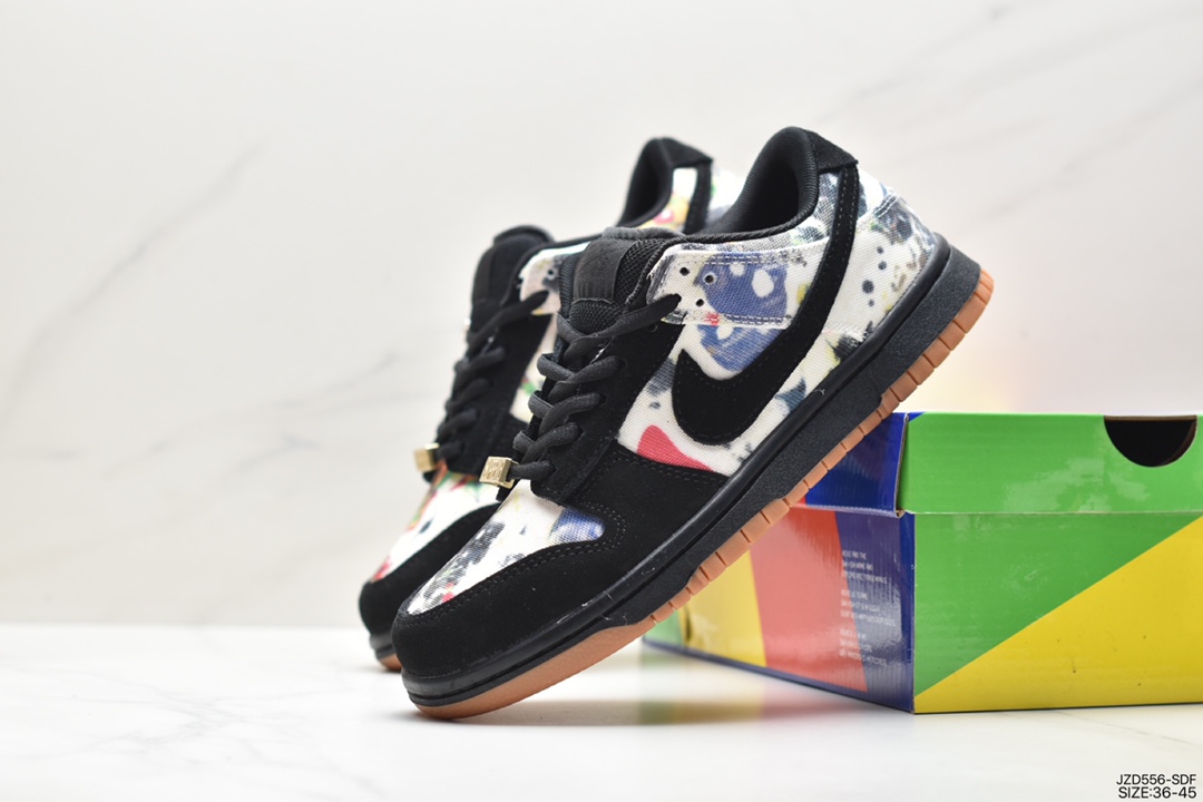 Nike SB Dunk Low Dunk Series Low-top Casual Sports Skateboard Shoes FD8778-001