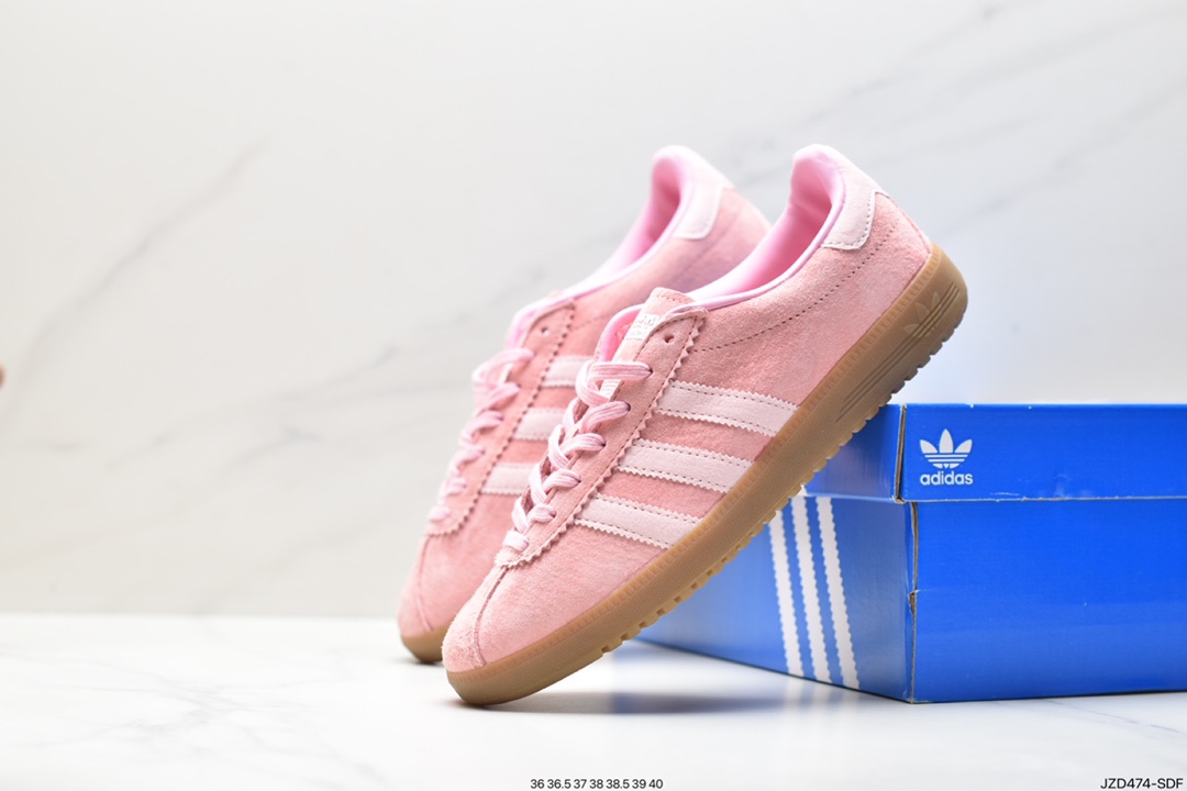 Adidas Originals Bermuda suede non-slip wear-resistant lightweight low-top sneakers GY7388