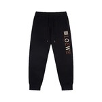 Loewe Clothing Pants & Trousers Black Gold Hardware Cotton