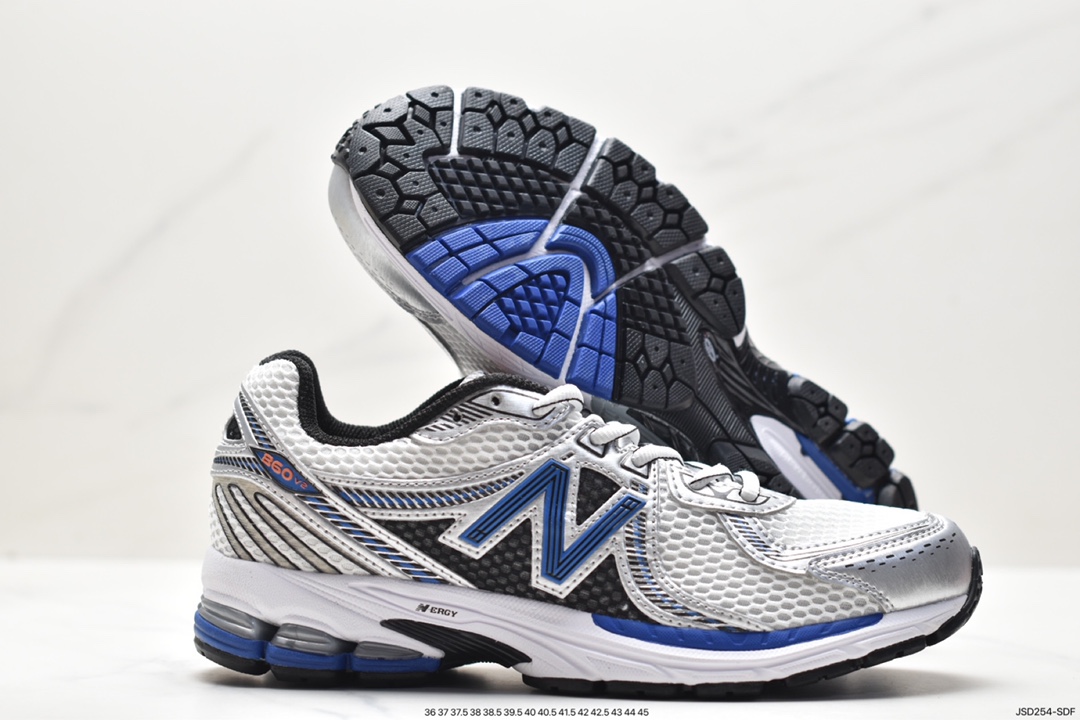 New Balance 860V2 series low-top classic retro dad style casual sports jogging shoes L860XB