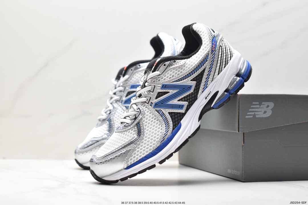 New Balance 860V2 series low-top classic retro dad style casual sports jogging shoes L860XB