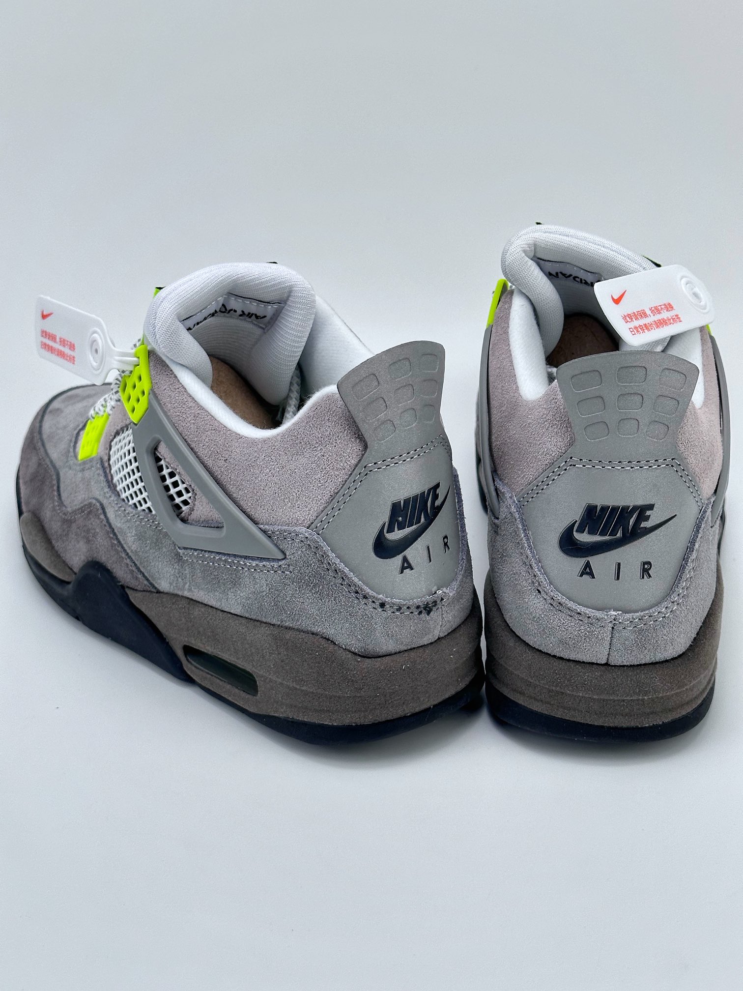 260 Air Jordan 4 Retro se'95 neon 翻毛灰绿  CT5342-007