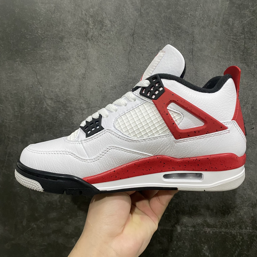 450 【OG纯原】Air Jordan 4 “Red Cement”aj4红水泥全码出货 DH6927-161