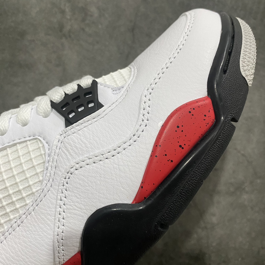 450 【OG纯原】Air Jordan 4 “Red Cement”aj4红水泥全码出货 DH6927-161