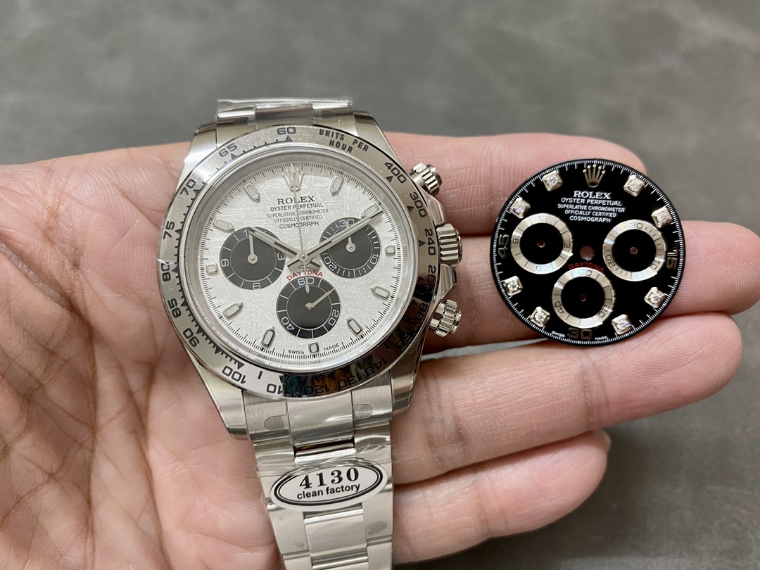 NO:392103,Modified custom meteorite dial Rolex Ditona movement, Rolex19860909改装定制 陨石表盘 劳力士迪通拿机芯,,rolex,Watch