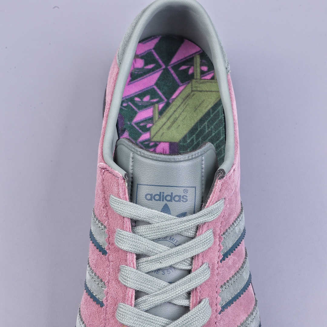 Adidas MALMO clover trend leisure lightweight wear-resistant non-slip low-top shoes ID2784